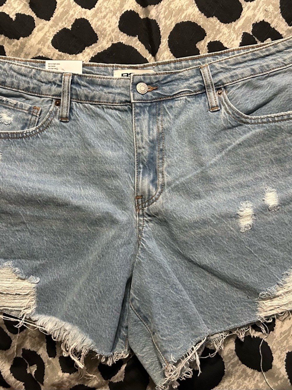 RSQ mid rise vintage Denim Jean Shorts size 17/33 women’s new with tags Tillys